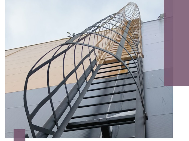 Изготовление и монтаж пожарных лестниц в Лыткарине профессионально