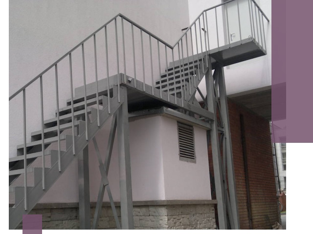 Монтаж пожарных лестниц под ключ в Лыткарине с гарантией качества