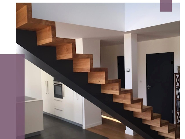 Изготовление деревянных лестниц в Лыткарине от 87066 руб. | ПРОЛЁТ-Лтк