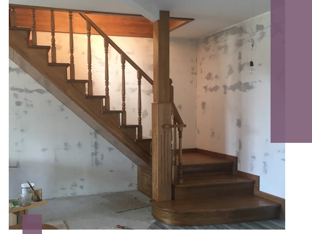 Ремонт деревянных лестниц в Лыткарине: быстро и качественно