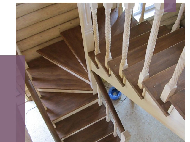 Реставрация деревянных лестниц в Лыткарине от 4302 руб.