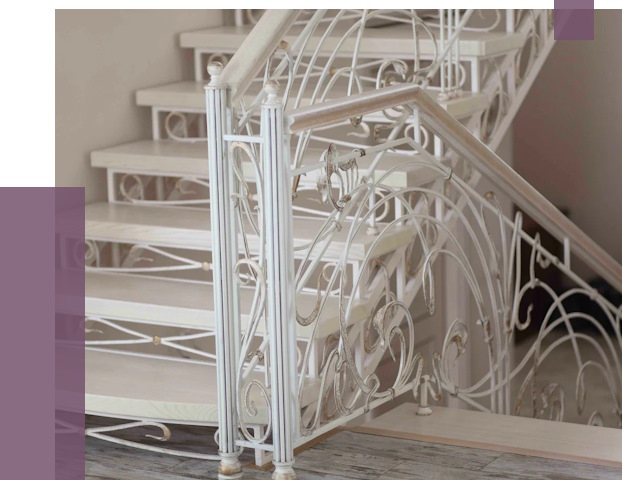 Изготовление кованых лестниц на заказ в Лыткарине от 87066 руб. | ПРОЛЁТ-Лтк