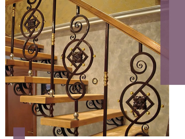 Изготовление кованых лестниц под ключ в Лыткарине