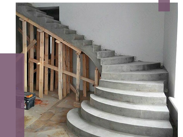 Изготовление бетонных лестниц под ключ в Лыткарине от 19974 руб. | ПРОЛЁТ-Лтк