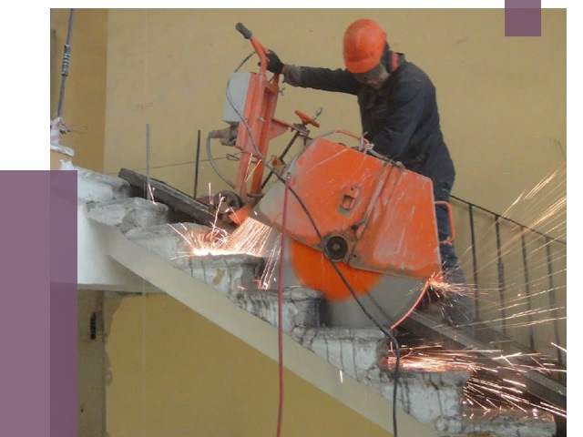 Демонтаж бетонных лестниц в Лыткарине от 4609 руб. за м2 | ПРОЛЁТ-Лтк