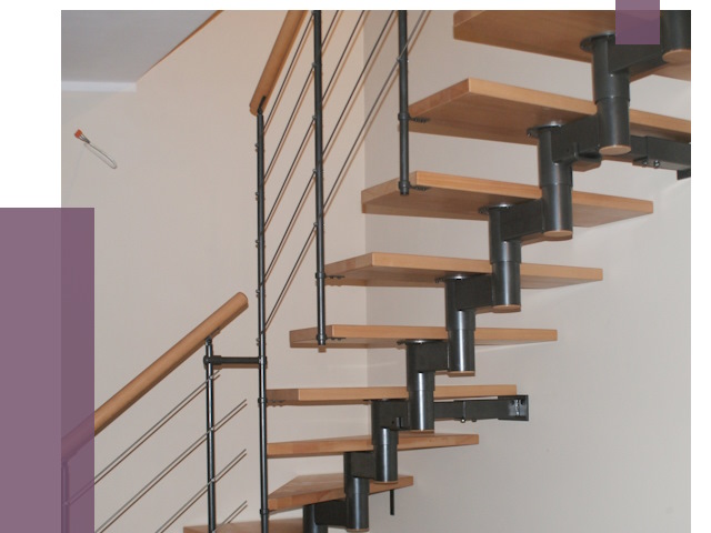 Изготовление модульных лестниц в Лыткарине от 11523 руб. 