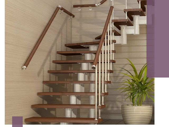 Изготовление модульных лестниц под ключ в Лыткарине