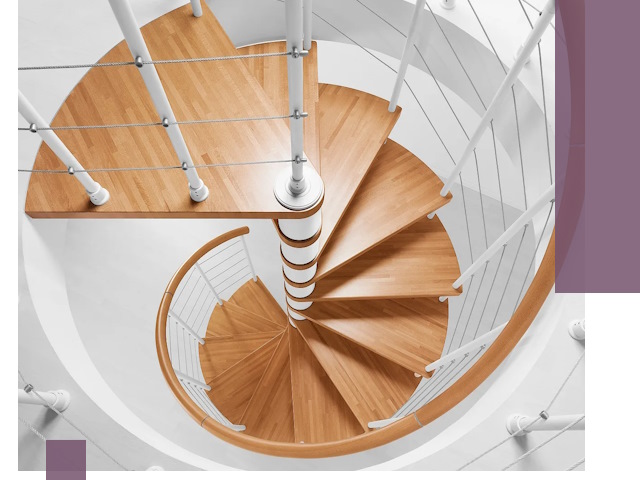 Изготовление винтовых лестниц под ключ в Лыткарине