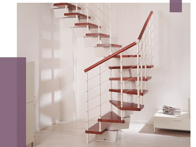 Изготовление лестниц на больцах в Лыткарине от 9731 руб. | ПРОЛЁТ-Лтк