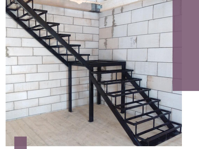 Лестницы на металлокаркасе под ключ в Лыткарине — изготовление и монтаж