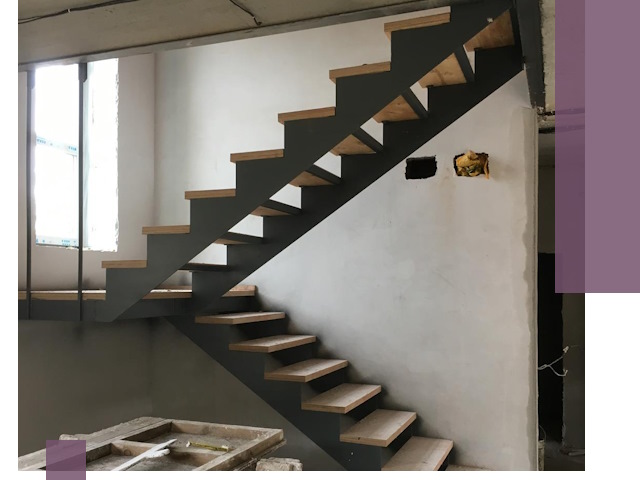 Изготовление лестниц на металлокаркасе в Лыткарине от производителя