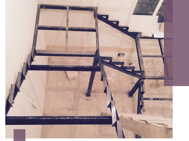 Монтаж лестниц на металлокаркасе в Лыткарине быстро и качественно