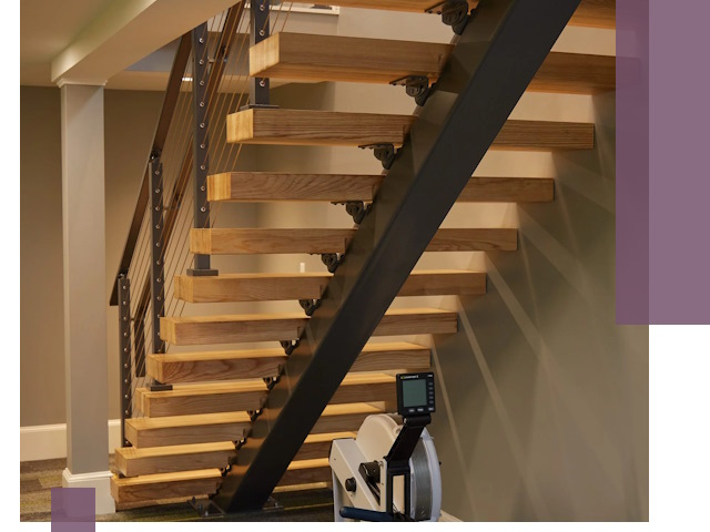 Лестницы на монокосоурах под ключ в Лыткарине - изготовление и монтаж