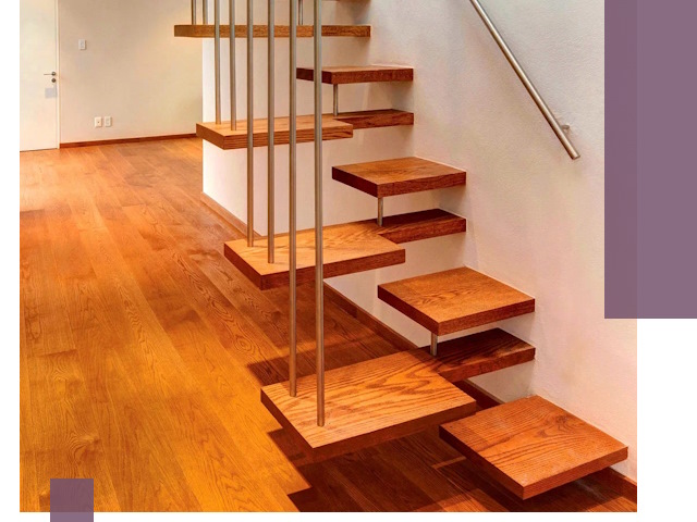 Лестницы «гусиный шаг» на заказ в Лыткарине для узких пространств