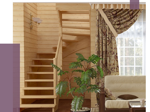 Лестницы для дачи в Лыткарине от 76054 руб.  | ПРОЛЁТ-Лтк