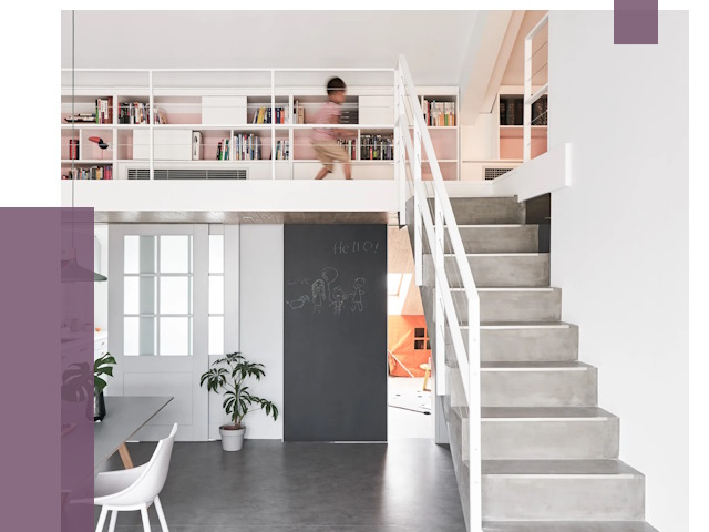 Лестницы для двухуровневой квартиры в Лыткарине от 176692 руб. | ПРОЛЁТ-Лтк