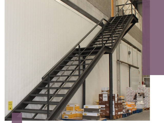 Лестницы для производства в Лыткарине — изготовление и монтаж