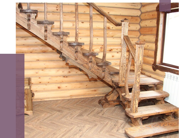 Лестницы в баню в Лыткарине от 19154 руб. — изготовление | ПРОЛЁТ-Лтк