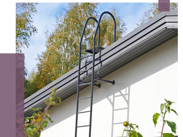 Лестницы на крышу в Лыткарине от 19154 руб. — монтаж и монтаж ПРОЛЁТ-Лтк