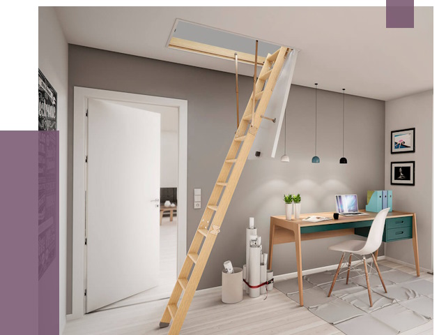 Чердачные лестницы в Лыткарине — от 14596 руб. | ПРОЛЁТ-Лтк