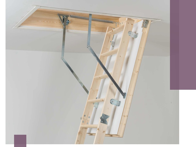 Установка чердачной лестницы под ключ в Лыткарине