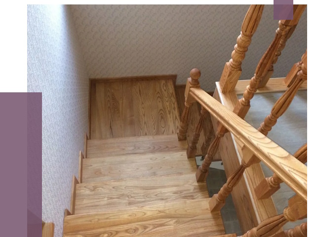 Сосновые лестницы в Лыткарине под ключ от 8092 руб.  | ПРОЛЁТ-Лтк