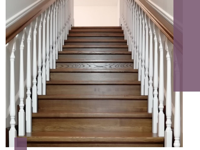 Лестницы из ясеня на заказ в Лыткарине — изготовление и монтаж