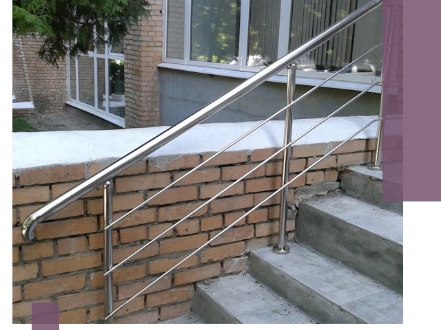 Перила из нержавеющей стали высокого качества в Лыткарине