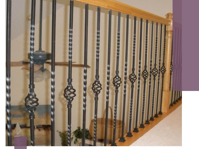 Изготовление и монтаж кованных перил в Лыткарине под ключ