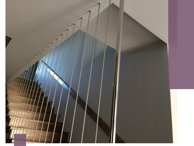 Тросовые перила под ключ в Лыткарине — производство и монтаж