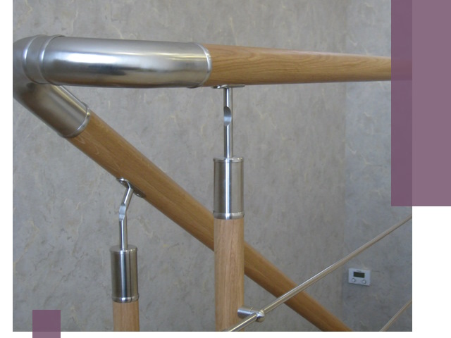 Комбинированные перила на заказ в Лыткарине — монтаж и производство