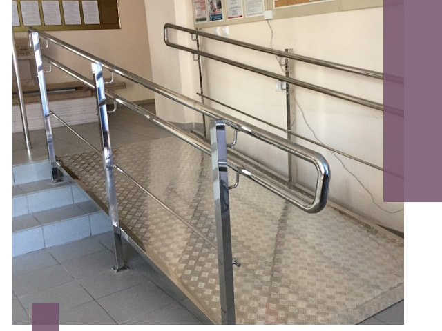 Перила для инвалидов в Лыткарине — надежные поручни и ограждения