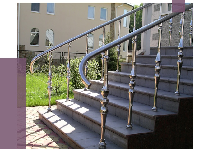 Перила для крыльца в Лыткарине от 10755 руб. — монтаж ПРОЛЁТ-Лтк