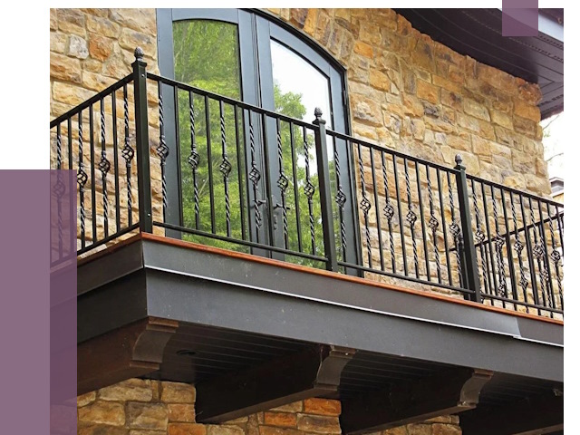 Балконные ограждения в Лыткарине от 8041 руб. — купить | ПРОЛЁТ-Лтк