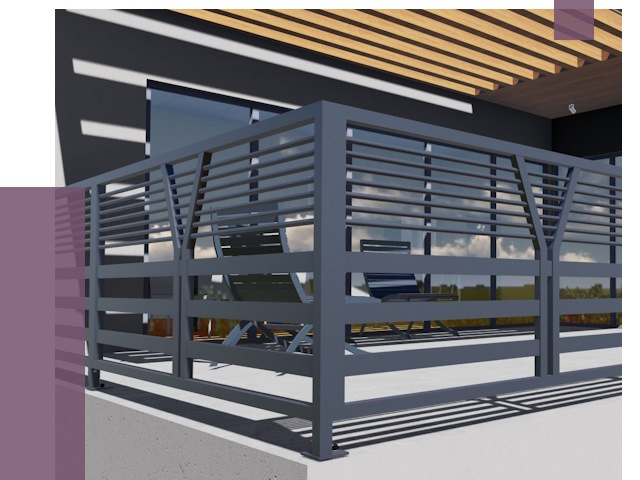 Изготовление балконных ограждений в Лыткарине от 10755 руб. | ПРОЛЁТ-Лтк