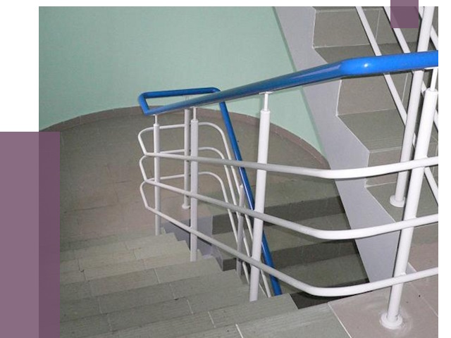 Перила в подъезде в Лыткарине — установка и замена от 7426 руб. | ПРОЛЁТ-Лтк