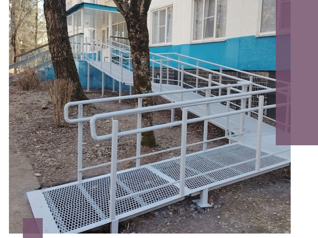 Пандусы под ключ в Лыткарине: изготовление, монтаж и демонтаж