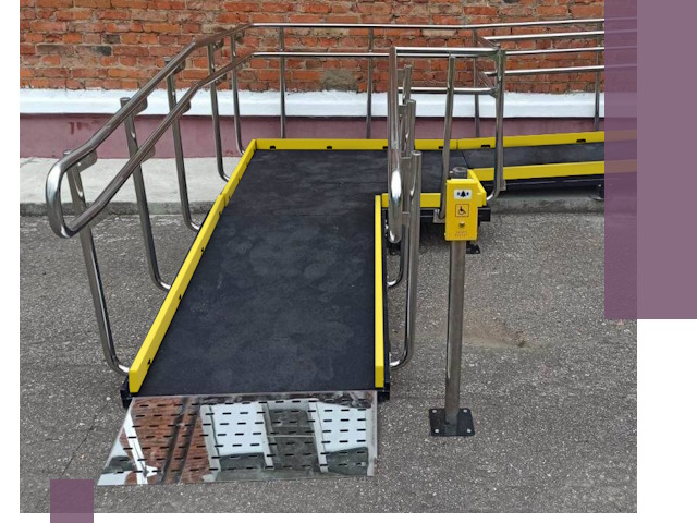 Изготовление наклонных пандусов для инвалидов в Лыткарине