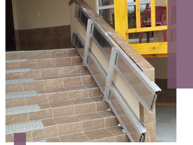 Откидные пандусы под ключ в Лыткарине — монтаж и демонтаж