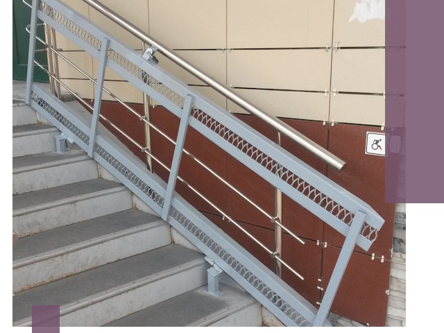 Изготовление откидных пандусов под ключ в Лыткарине