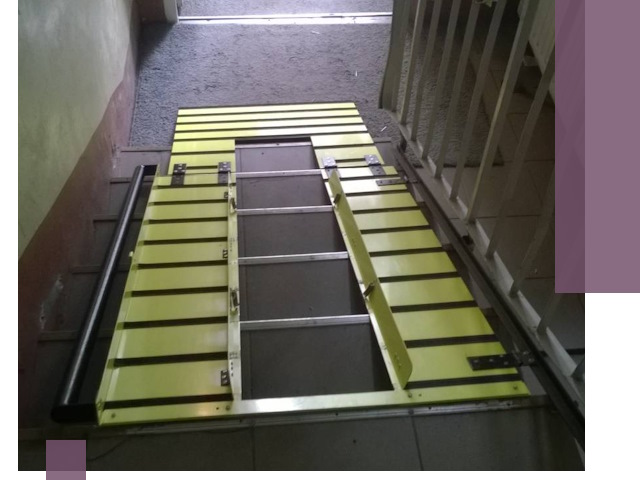 Профессиональный монтаж пандуса в подъезд в Лыткарине