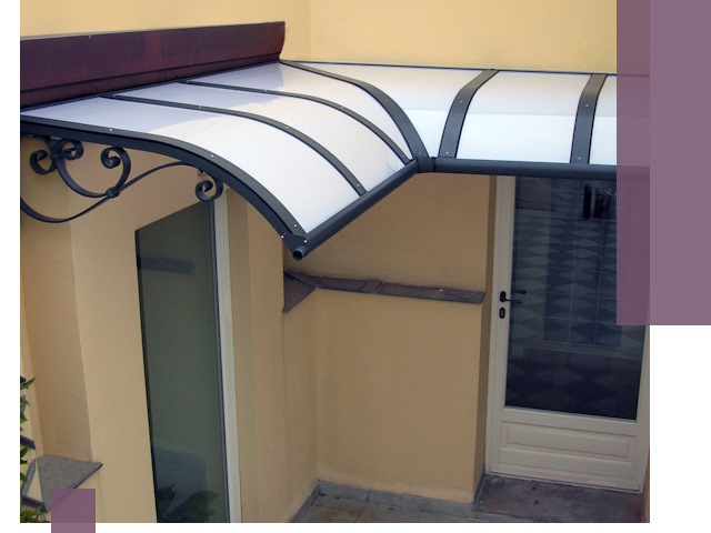 Монтаж козырьков любой сложности в Лыткарине под ключ