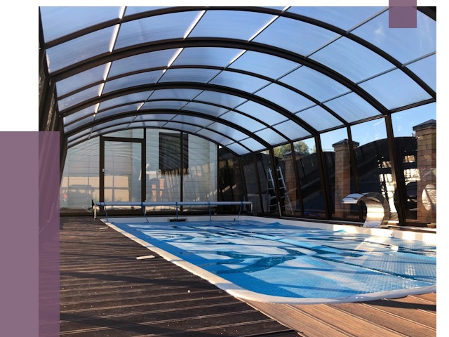 Навесы для бассейна в Лыткарине от 16799 руб. под ключ | ПРОЛЁТ-Лтк