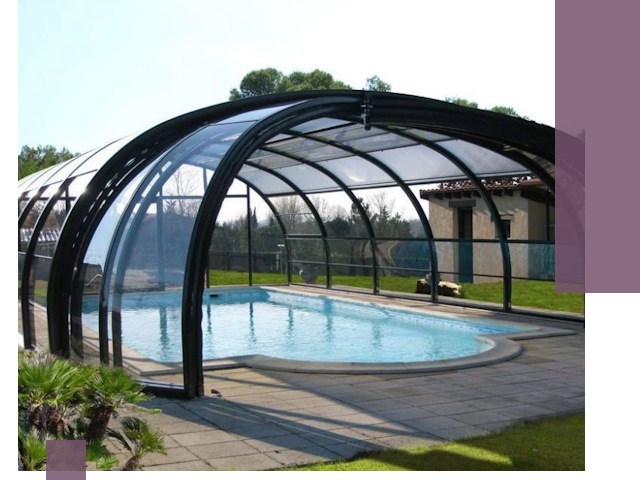 Навесы для бассейна в Лыткарине: изготовление и монтаж под ключ