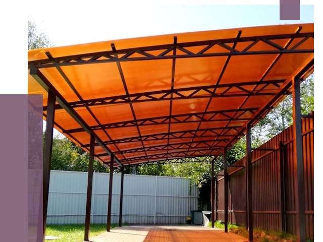 Односкатные навесы под ключ в Лыткарине от 13162 руб. 