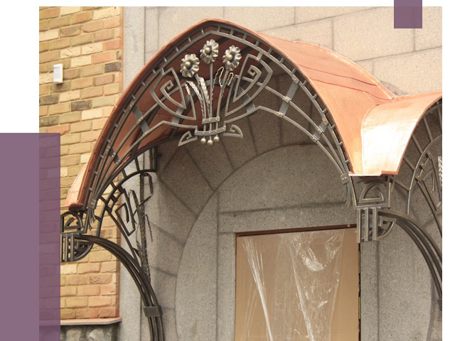 Арочные козырьки в Лыткарине от 14596 руб. 