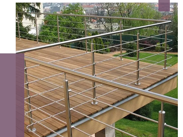 Алюминиевые парапеты в Лыткарине под ключ от 7785 руб. 