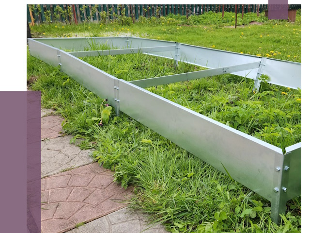 Металлические бордюры для грядок в Лыткарине от 1793 руб. 