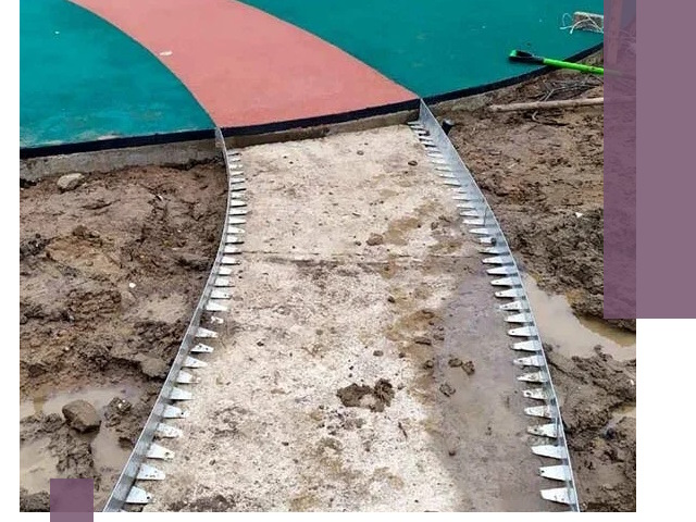 Металлические бордюры для дорожек в Лыткарине — монтаж и изготовление