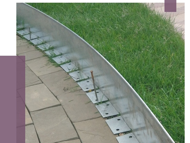 Металлические бордюры для тротуаров в Лыткарине от 8707 руб.